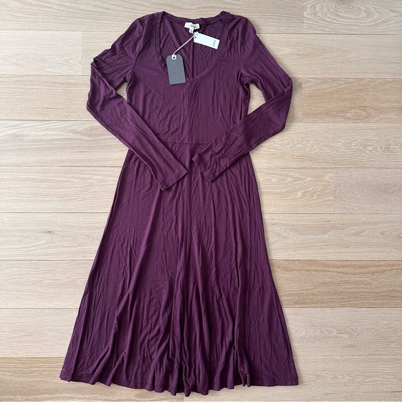 Aritzia Dresses & Skirts - ARITZIA - WILFRED FREE - BOCK DRESS - CARDAMON - SIZE SMALL